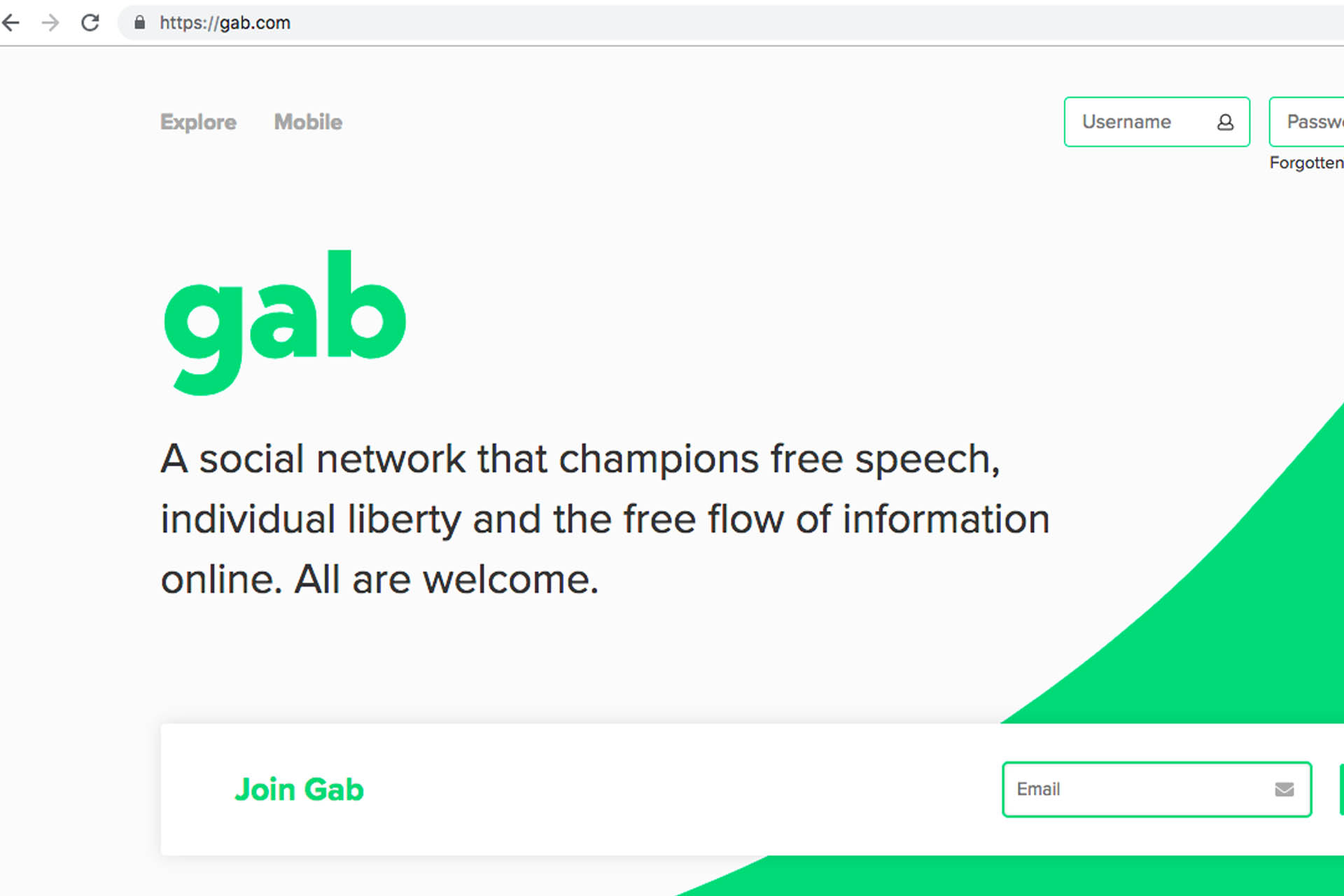 gab account blocked by coinbase