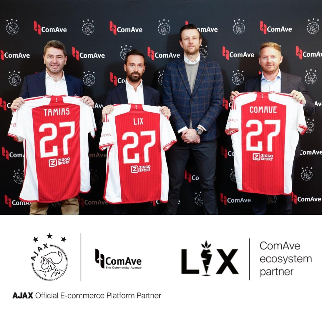 ComAve and LIX embark on a partnership with AFC Ajax