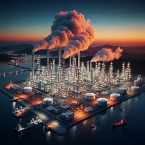 AI drones oil refineries